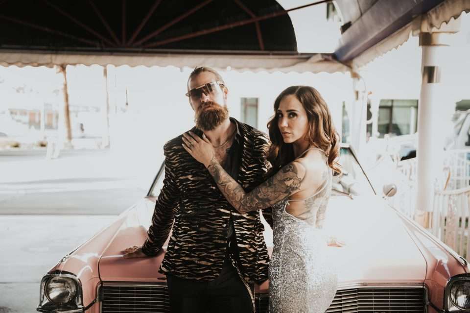 Budget Rock N Roll Vegas Elopement Rock N Roll Bride