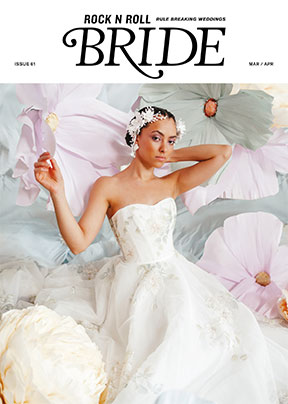 Rock n Roll Bride Magazine Cover