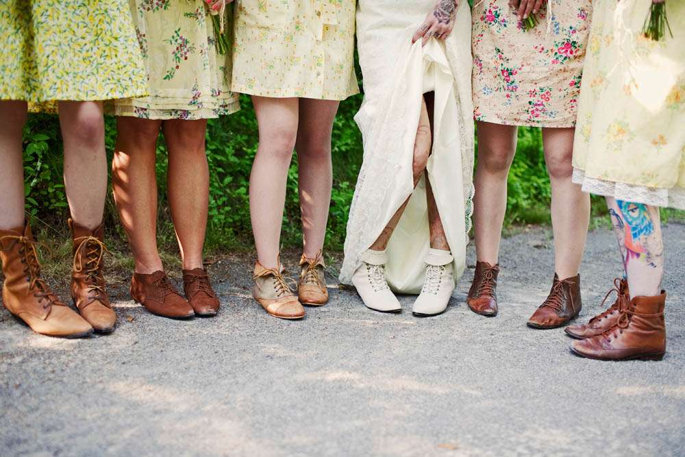 country wedding shoes