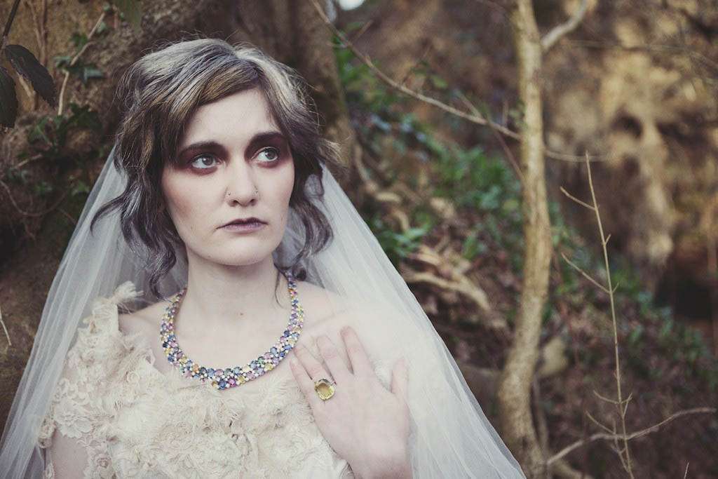 Modern Miss Havisham at The Photography Farm · Rock n Roll Bride