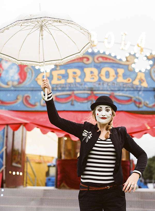 Mimes at the Circus: Neill & Niamh · Rock n Roll Bride