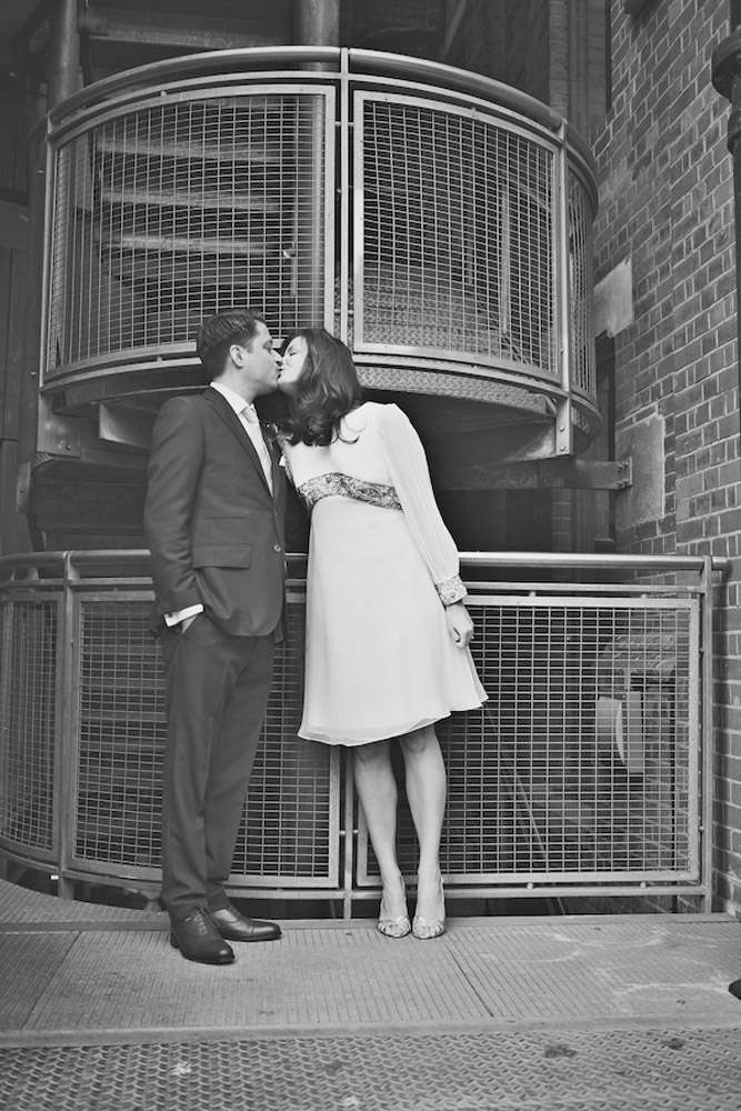 Intimate Wapping Project Wedding: Kelly & Toby · Rock n Roll Bride