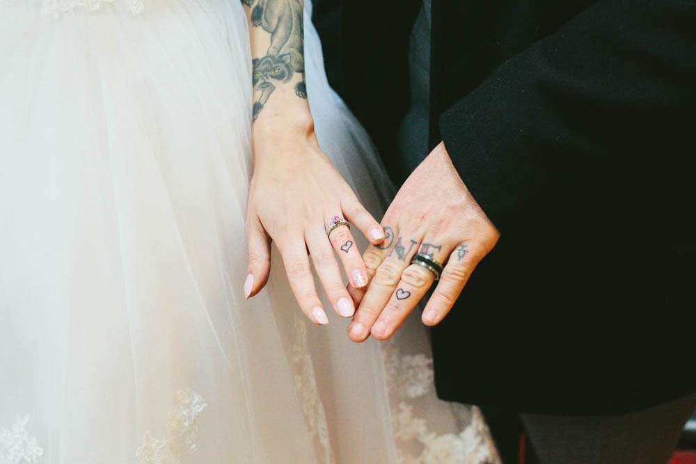 Wedding Guide Marriage and tattooed wedding bands are forever  The  Daily News