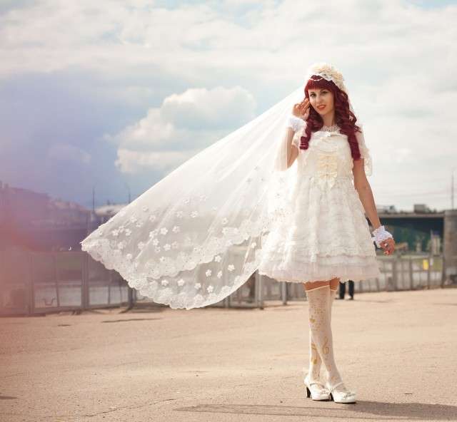 Anime 1950s Inspired Wedding In Russia Rock N Roll Bride