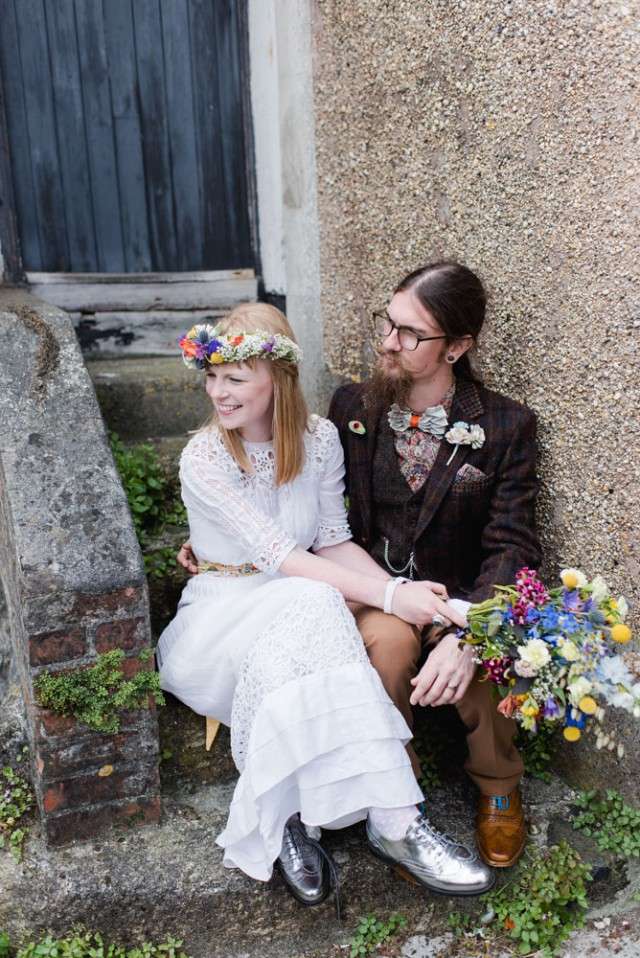 Vibrant & Creative St Ives “Big Day Out” Wedding · Rock n Roll Bride