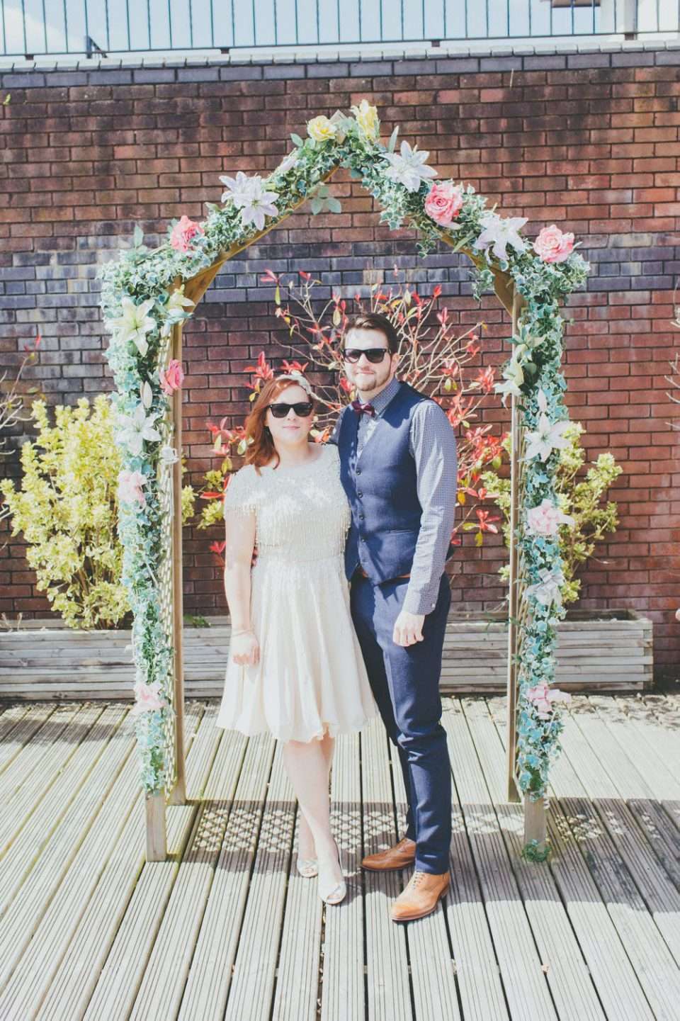 Budget Friendly, DIY Heavy, Beautiful Back Garden Wedding: Emma