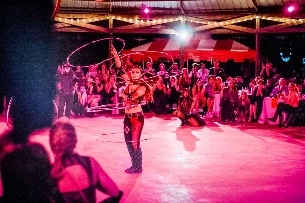 A Carnival and Circus Themed Wedding Reception · Rock n Roll Bride