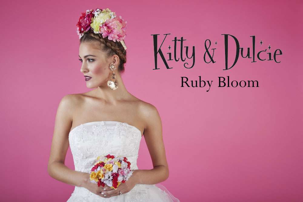 Hello Kitty Inspired Bustier Silk Dress, -Brand