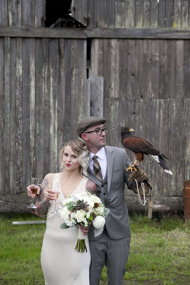 Rustic Minimalism… And Baby Goats! · Rock n Roll Bride