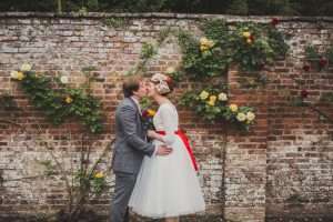 Colourful Retro East Yorkshire Wedding Rock n Roll Bride