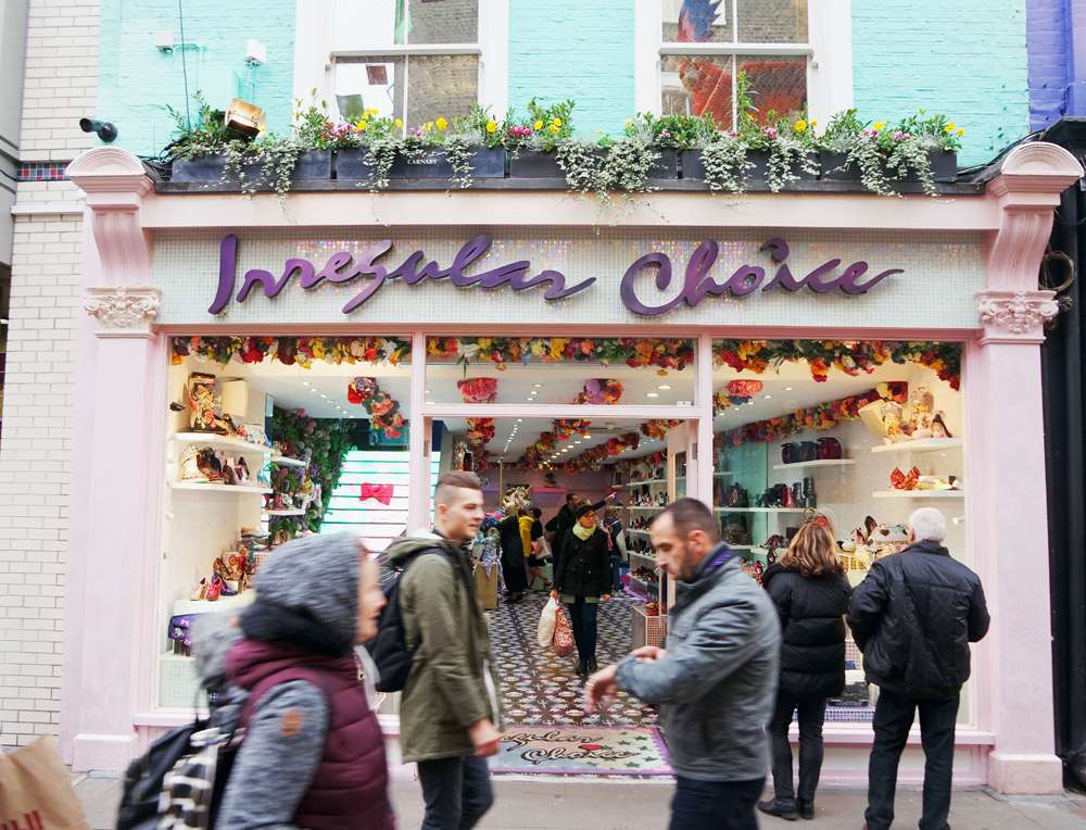 Enter a Magical Shoe Heaven Wonderland: Irregular Choice on Carnaby Street  · Rock n Roll Bride