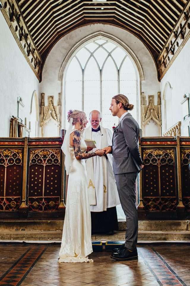 1930s style wedding