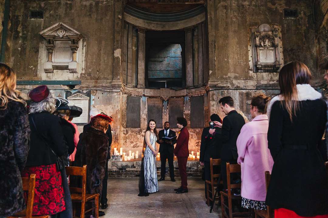 Relaxed Battersea Arts Centre Wedding with a 90s Cover Band · Rock n ...