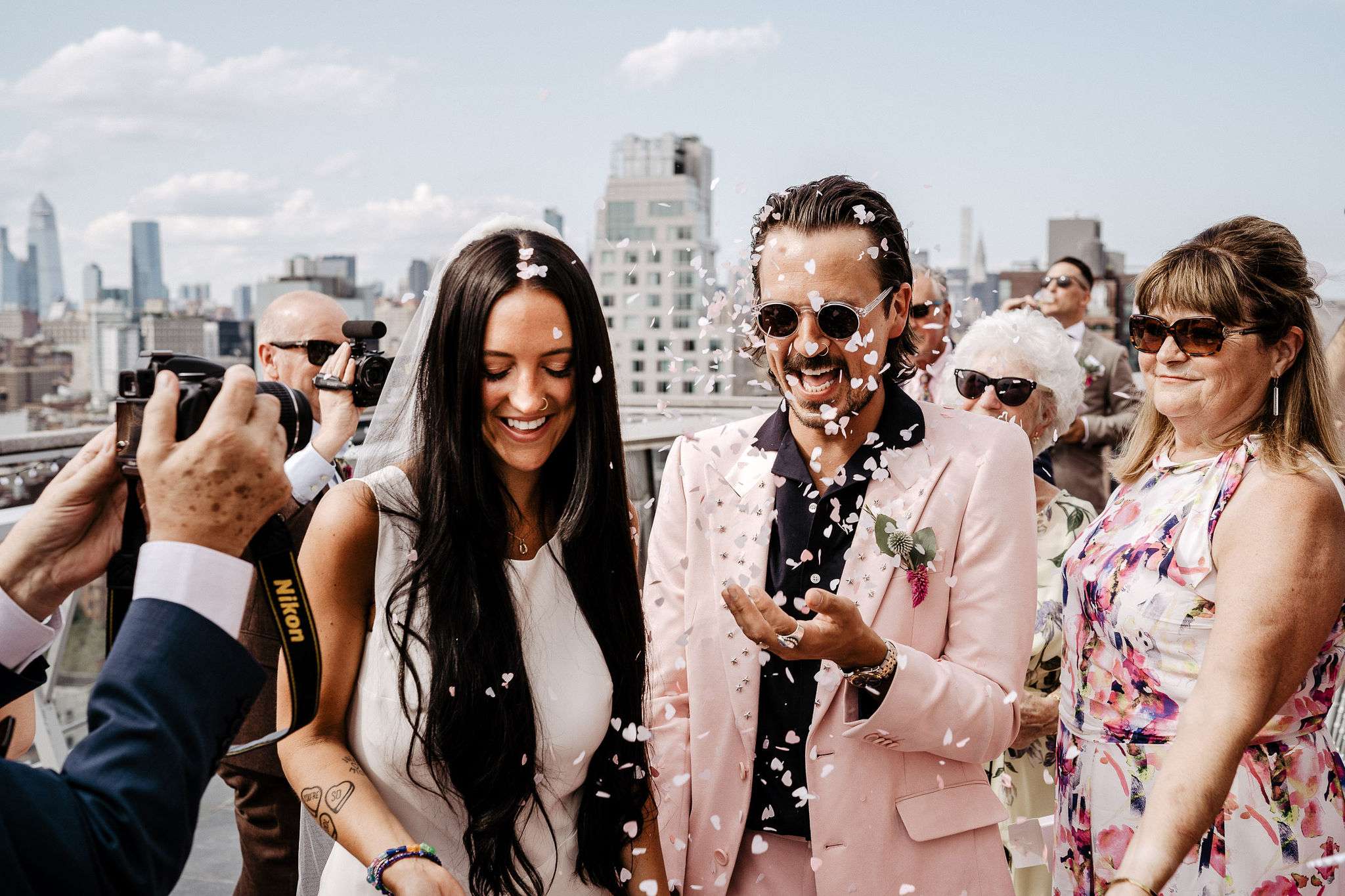 A New York State of Mind: Rooftop Dance Party · Rock n Roll Bride