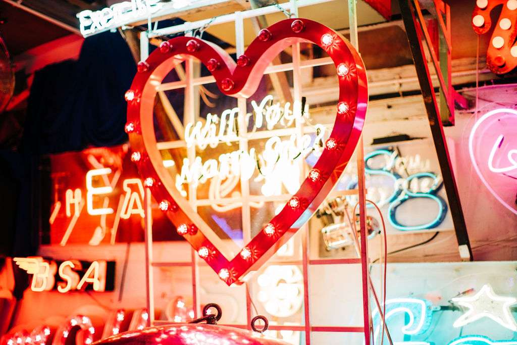 Fun London Wedding with Neon, Gin and a Pie & Mash Lunch! · Rock n Roll ...