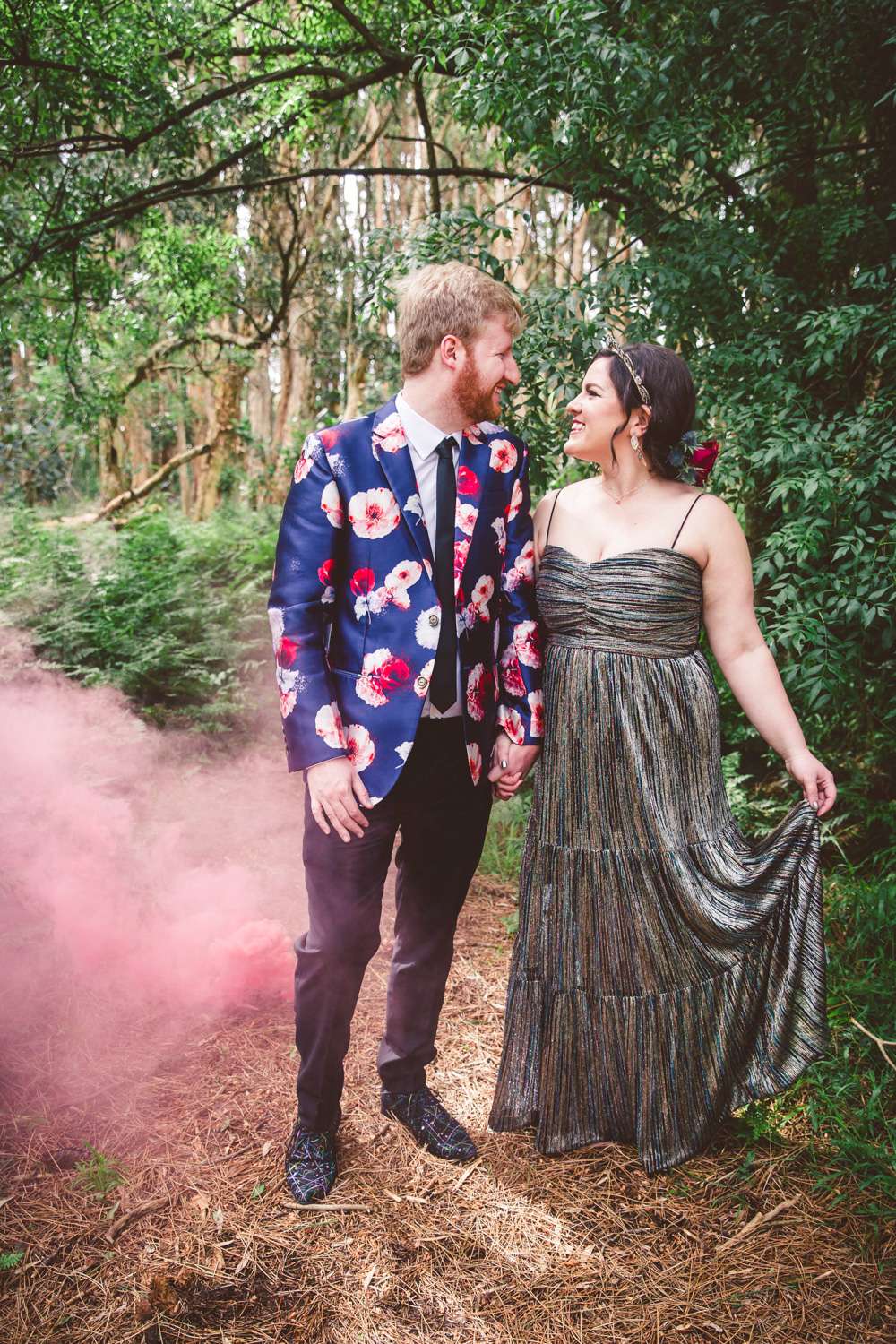Colourful & Artistic Australian Wedding with a Parade · Rock n Roll Bride