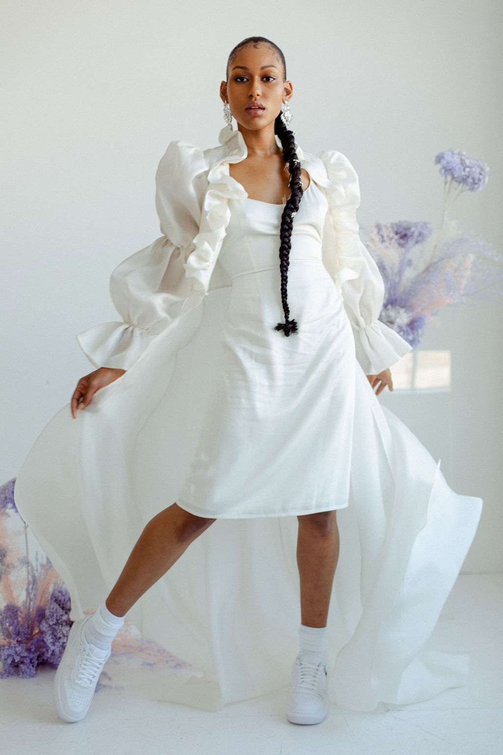 Wifed Up: A Streetwear Style Bridal Shoot · Rock n Roll Bride