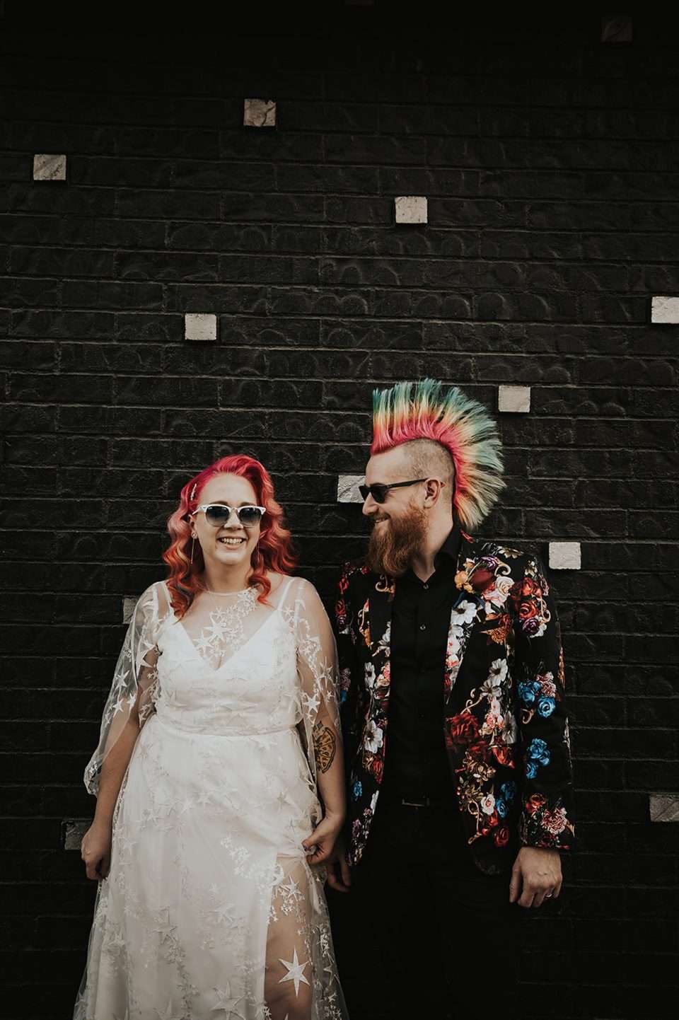 A Punk Rock Wedding in Sin City Rock n Roll Bride